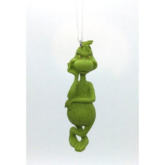 GRINCH DR SEUSS Ornament Christmas Tree Official License "Grinchy Pose" - Picture 2 of 5